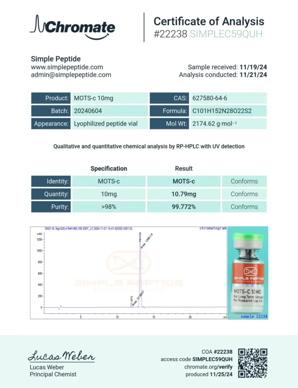 MOTS-C 10MG - Image 17